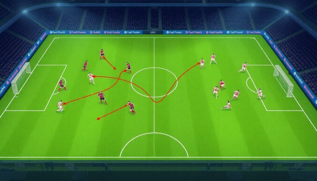 Разбор тактик команд в Лиге чемпионов: преимущества и слабости - иллюстрация
