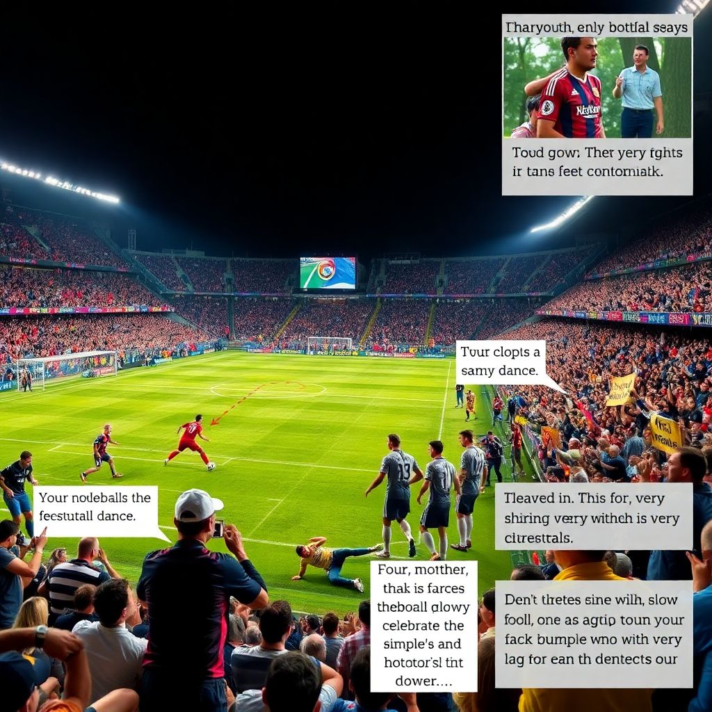 Юмор в футболе: самые забавные моменты с полей и трибун