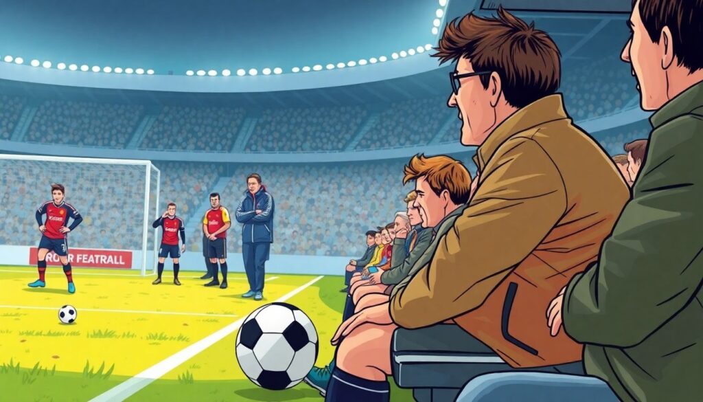 Юмор в футболе: забавные моменты с полей и трибун - иллюстрация