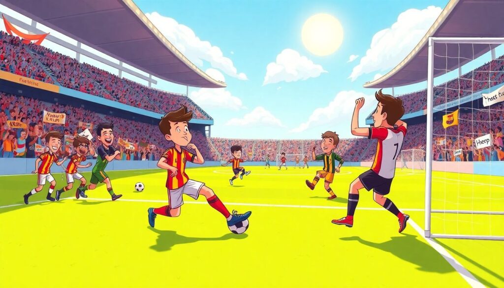 Юмор в футболе: забавные моменты с полей и трибун - иллюстрация