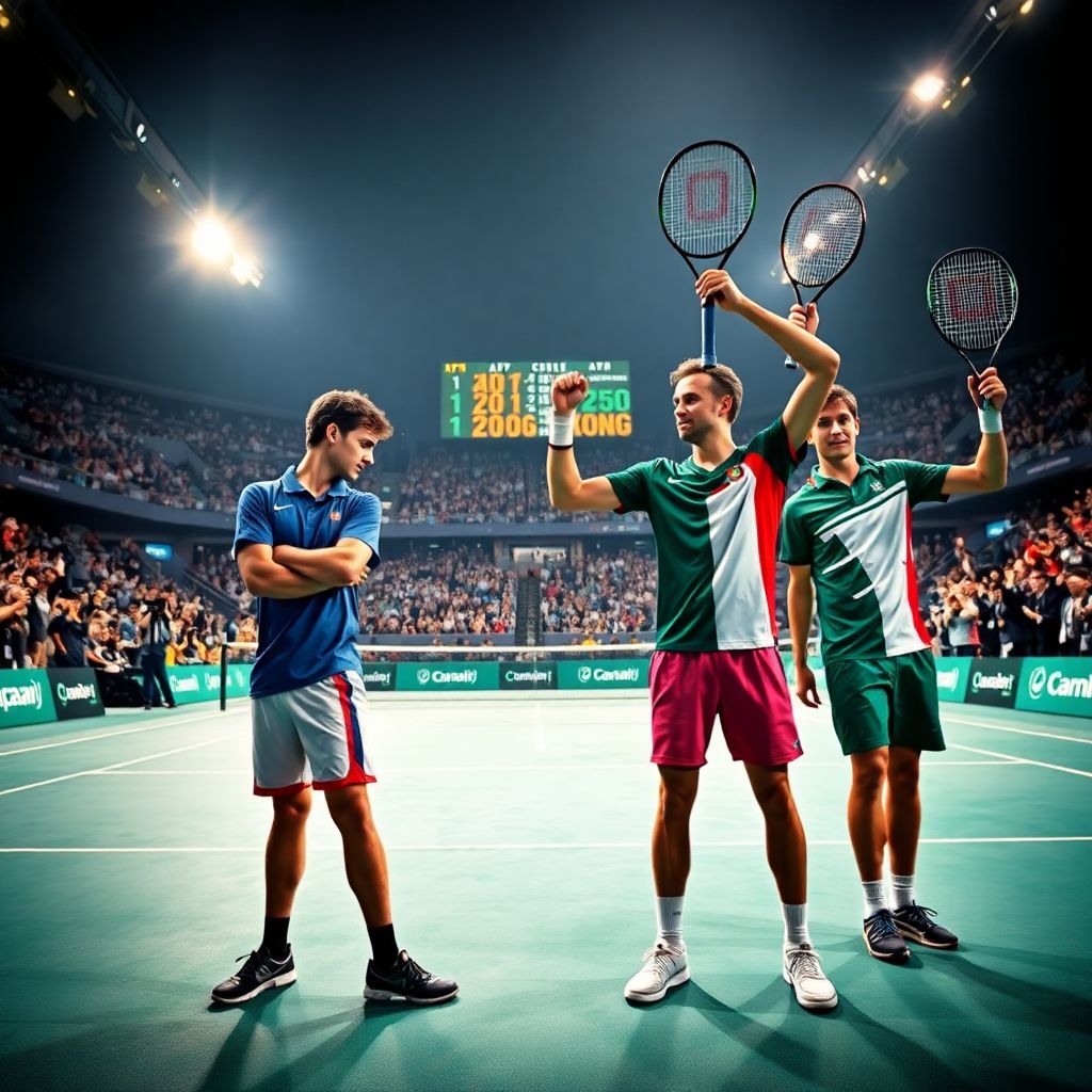 Хачанов и Рублёв снова проиграли финал парного турнира в Гонконге