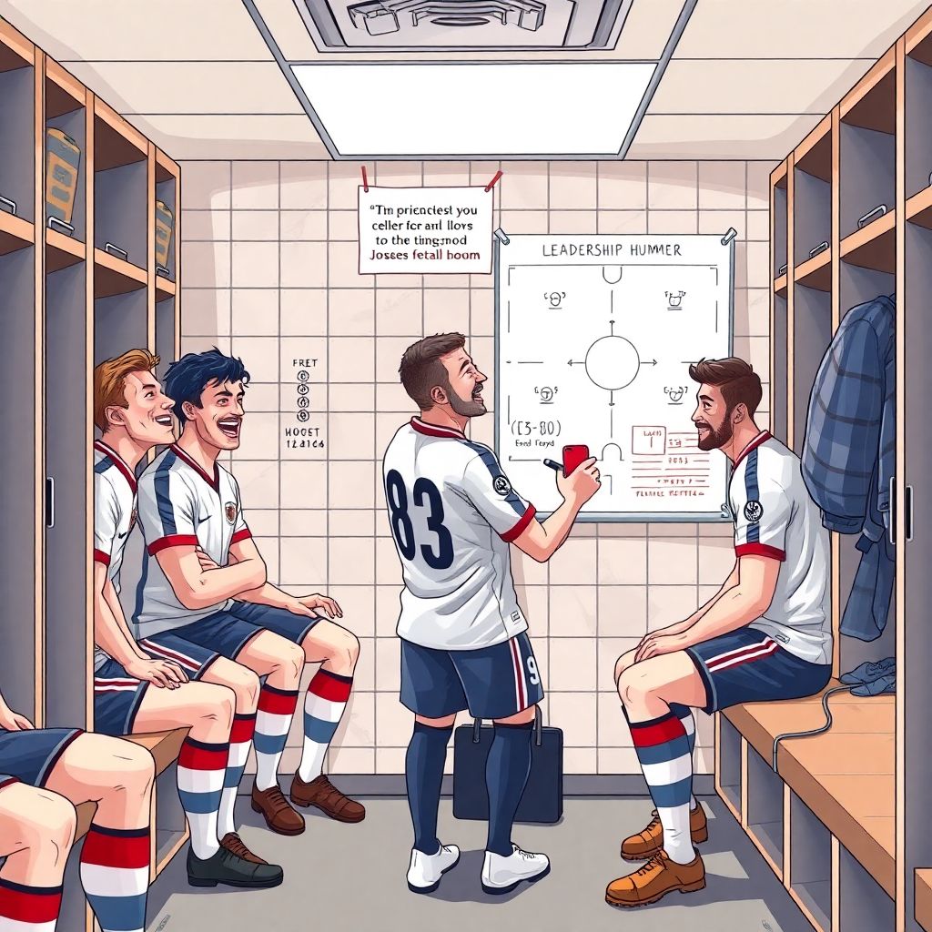Юмор в раздевалке: забавные истории футболистов и смешные случаи изнутри