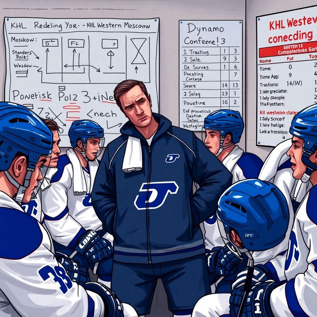 Козлов о кризисе и последних результатах московского «Динамо» в КХЛ