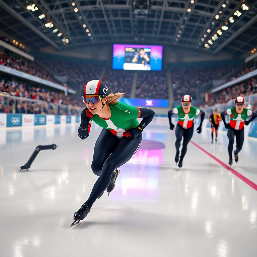 Сборная Италии по шорт‑треку выиграла золото смешанной эстафеты Олимпиады 2026