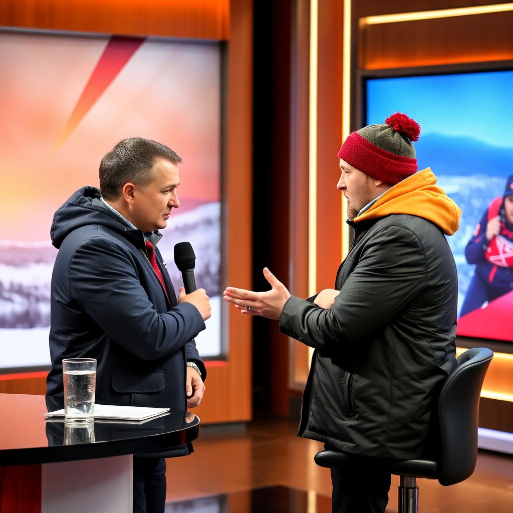 Дмитрий Губерниев жёстко ответил Александру Большунову: Саша, держи удар